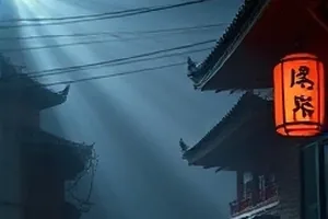 霜原纪事剧照：雪原上一条延伸的车辙